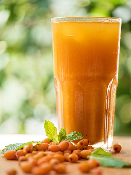 沙棘果汁飲料 來(lái)自高原的健康能量，即享無(wú)酒精天然美味